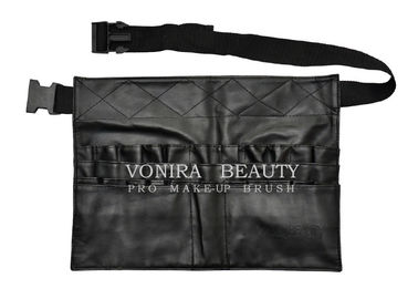 Pro noir cosmétique de support de courroie de ceinture d'artiste de sac de tablier de brosse de maquillage