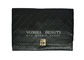 Outils portatifs de beauté de poches du noir 39 de maquillage de brosse de caisse de voyage professionnel cosmétique roulé extrêmement grand de sac