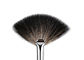Brosses de luxe de maquillage de petite fan avec des cheveux de raton laveur de nature pour l'application de finition