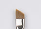 Brosse précise de haute qualité de revêtement d'aile de maquillage avec la poignée en bois noire