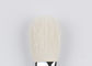 Brosse blanche de haute qualité de maquillage de fard à paupières de cheveux de chèvre avec la poignée en bois noire