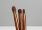 La beauté Mini Travel Bamboo Makeup Brushes de Vonira a placé avec l'ensemble de cas de stockage