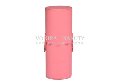 Portable cosmétique de haute qualité de tube de support de brosses de maquillage de conteneur de cylindre de stockage de sac