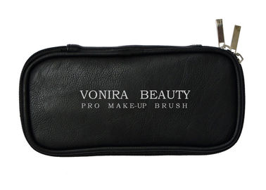 Sac à main multifonctionnel de maquillage de brosse de support cosmétique portatif de sac avec le sac intérieur pour le voyage et la maison, noir