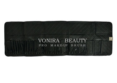 Outils portatifs de beauté de poches du noir 39 de maquillage de brosse de caisse de voyage professionnel cosmétique roulé extrêmement grand de sac