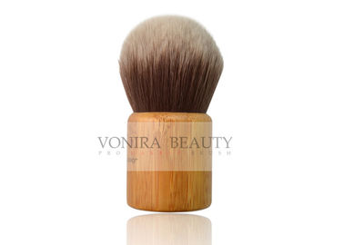 Brosses de maquillage de dôme en bambou botanique d'Eco différentes pour la brosse minérale de Kabuki de poudre