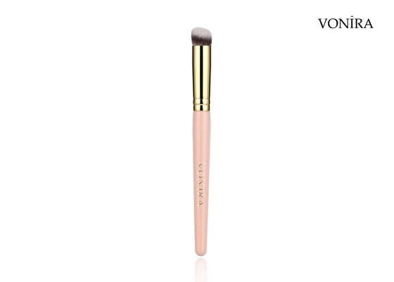 Brosse de maquillage Vonira Beauty Factory personnalisée sous marque privée, individuelle, ronde et biseautée pour correcteur