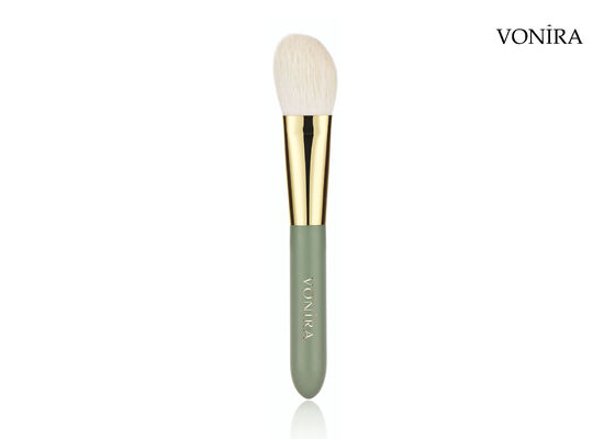 Brosse de contour visage en poils de chèvre naturels Vonira, vente en gros personnalisée, avec service d'étiquetage privé