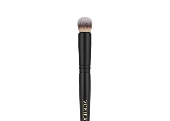 Le crayon correcteur sans couture professionnel de finition de Vonira balayent la brosse synthétique arrondie de maquillage de tampon de crayon correcteur avec les olives de cuivre