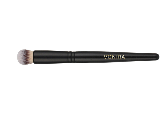 Le crayon correcteur sans couture professionnel de finition de Vonira balayent la brosse synthétique arrondie de maquillage de tampon de crayon correcteur avec les olives de cuivre