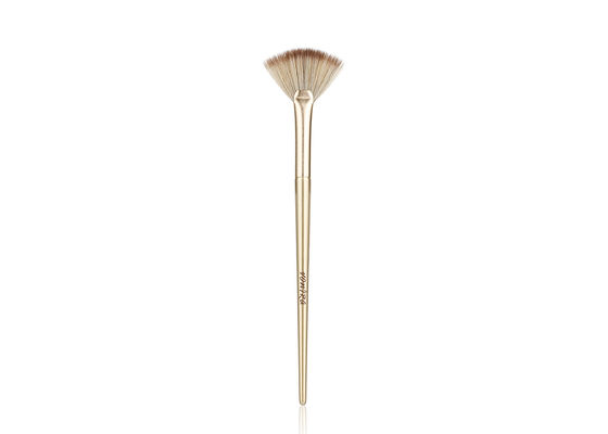 Pinceau de maquillage poudre de luxe incliné, longueur totale 185 mm et longueur des poils 40 mm-51 mm pour une application précise