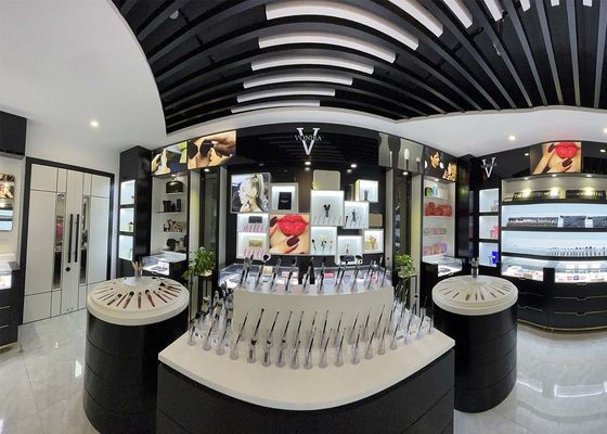 Vonira personnalisé Gros de maquillage en poudre de poils de chèvre naturels avec service de marque privée