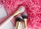Vonira tout neuf 11 pièces de base brosses de maquillage collection ensemble de broches de maquillage professionnel rose or couleur nue