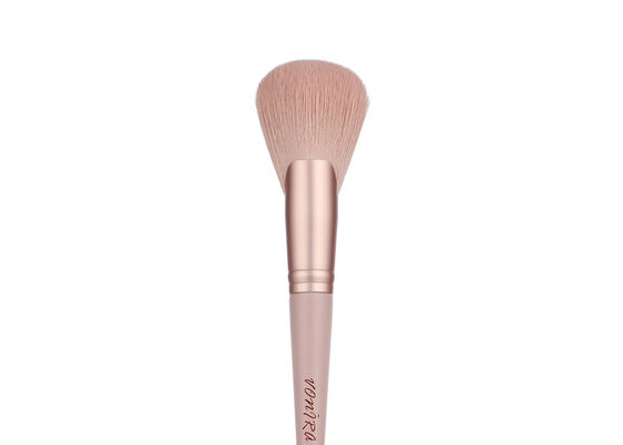 Pinceau éventail bronzant Vonira Beauty, pinceau à poudre avec poils de chèvre synthétiques de luxe, fonction Taklon PBT