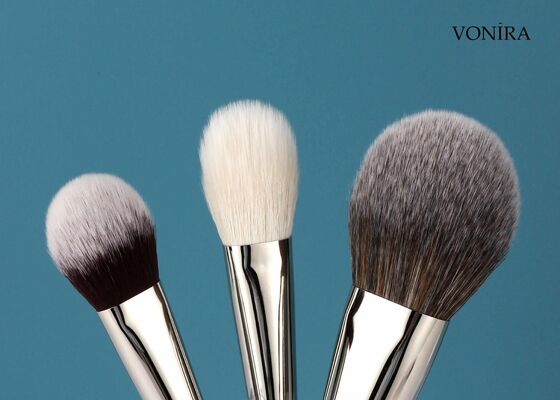 Vonira Beauty Pinceau de Maquillage pour Poudre Fixante Libre & Compacte de Luxe