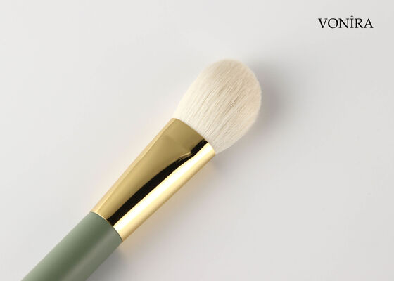 Brosse de contour visage en poils de chèvre naturels Vonira, vente en gros personnalisée, avec service d'étiquetage privé