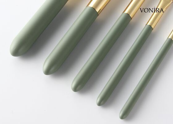 Brosse de contour visage en poils de chèvre naturels Vonira, vente en gros personnalisée, avec service d'étiquetage privé