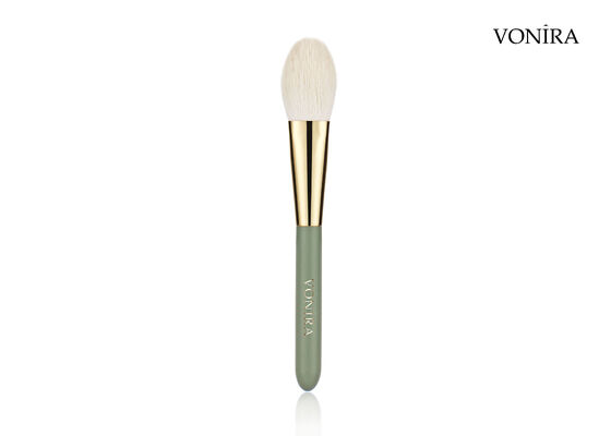 Vonira personnalisé en gros maquillage naturel de poils de chèvre brosse à joues rouge avec service de marque privée
