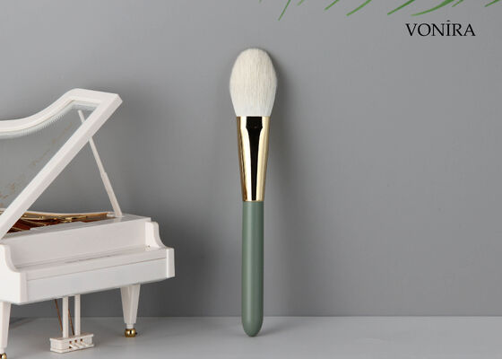 Vonira personnalisé en gros maquillage naturel de poils de chèvre brosse à joues rouge avec service de marque privée