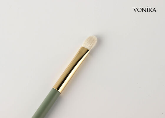 Vonira personnalisé en gros de poils de chèvre naturels blancs Petit pinceau d'ombrage avec service de marque privée