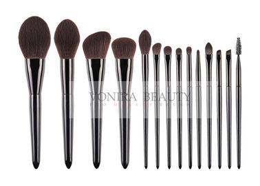 Le maquillage synthétique de cheveux de Vegan de sentiment de chèvre balaye 14Pcs