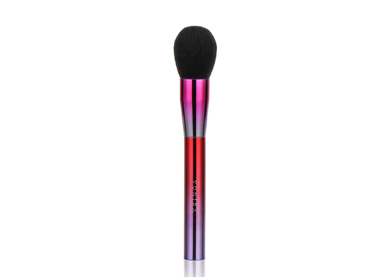 Fibre synthétique de Vegan de BASF de gradient de maquillage de poudre de noir rouge métallique de brosse