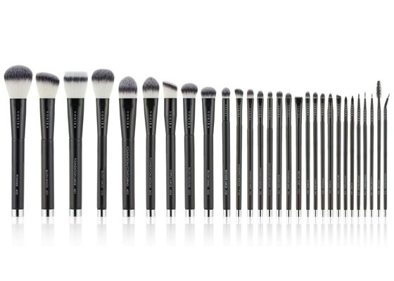 Brosses magnétiques de maquillage de fibre synthétique de support de 29 morceaux