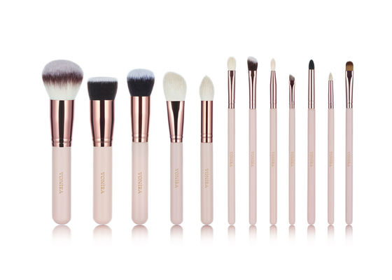 Brosse de lecture cosmétique faite sur commande de Logo Vonira Nude Pink 12pcs