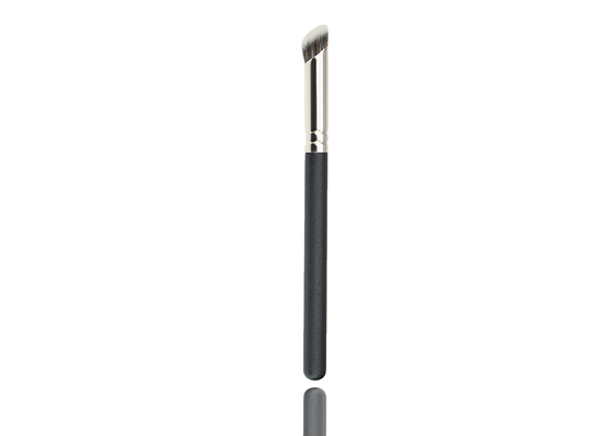 Brosses à angles en gros de maquillage de crayon correcteur de tampon de doigt avec le logo adapté aux besoins du client par cheveux synthétiques