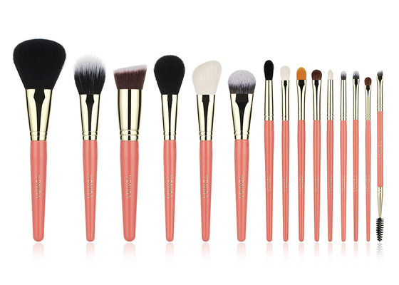 Morceaux professionnels synthétiques faits main de brosse de lecture de maquillage de Vonira 15